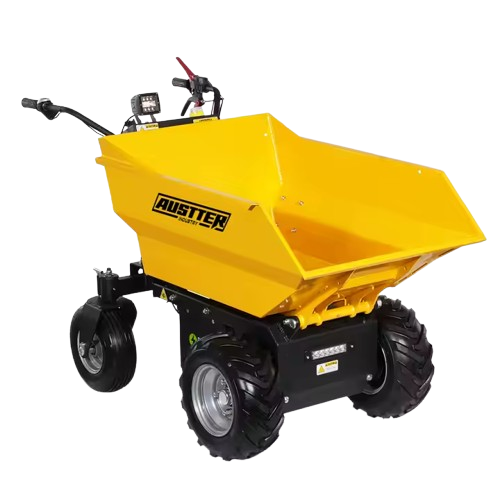 E500 - Brouette Électrique 500 kg Longue Autonomie 10h