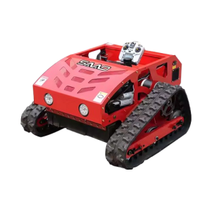 Débroussailleuse à chenille radiocommandée