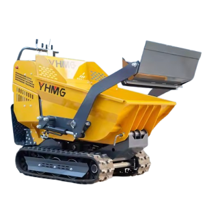 Mini Dumper Diesel à Chenille avec Pelle Auto-Chargeante 500 kg